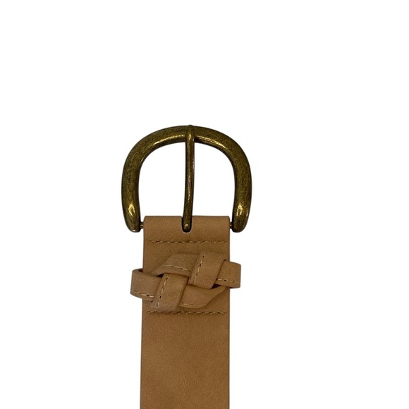 Classic Tan Belt with Gold Buckle - Picture 4 of 4